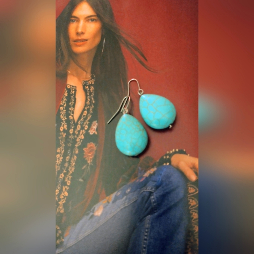 Turquoise earrings